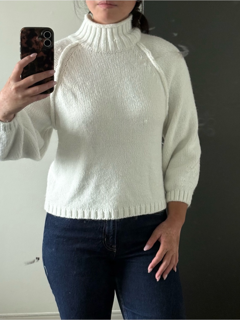 Elie Tahari Raglan Sweater